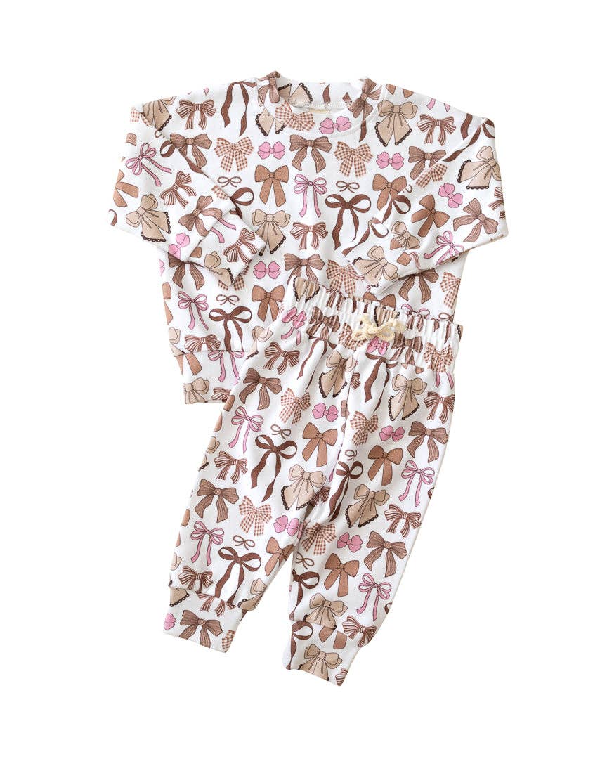Mocha Bows Set